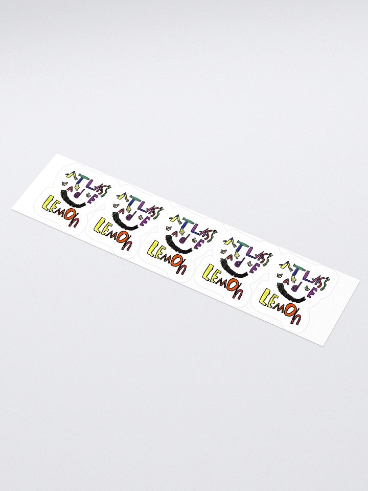 Atlas's Lemonade Kiss Cut Stickers (Set of 5) product image (1)