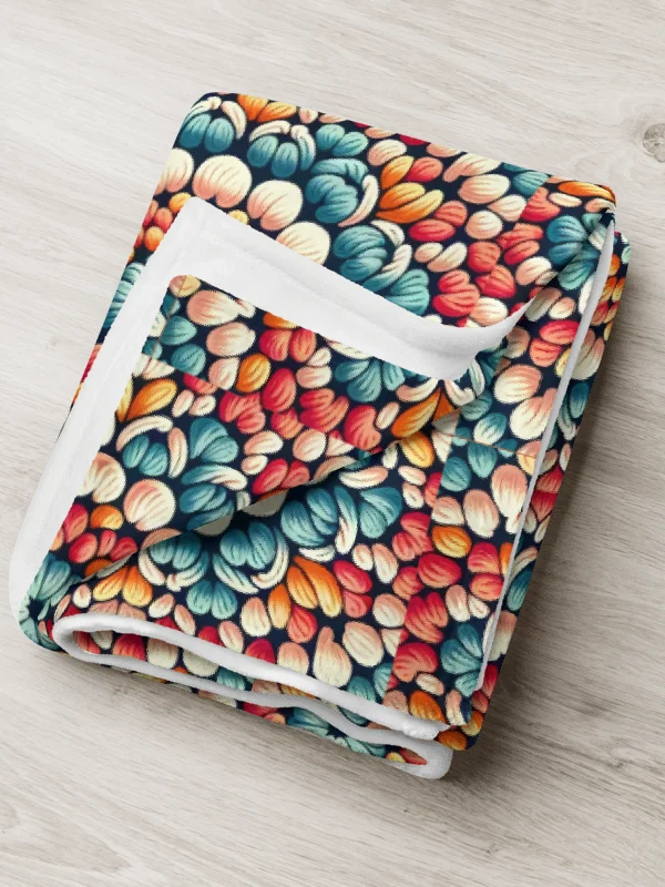 Orange Kaleidoscope Comfort Throw Blanket product image (1)