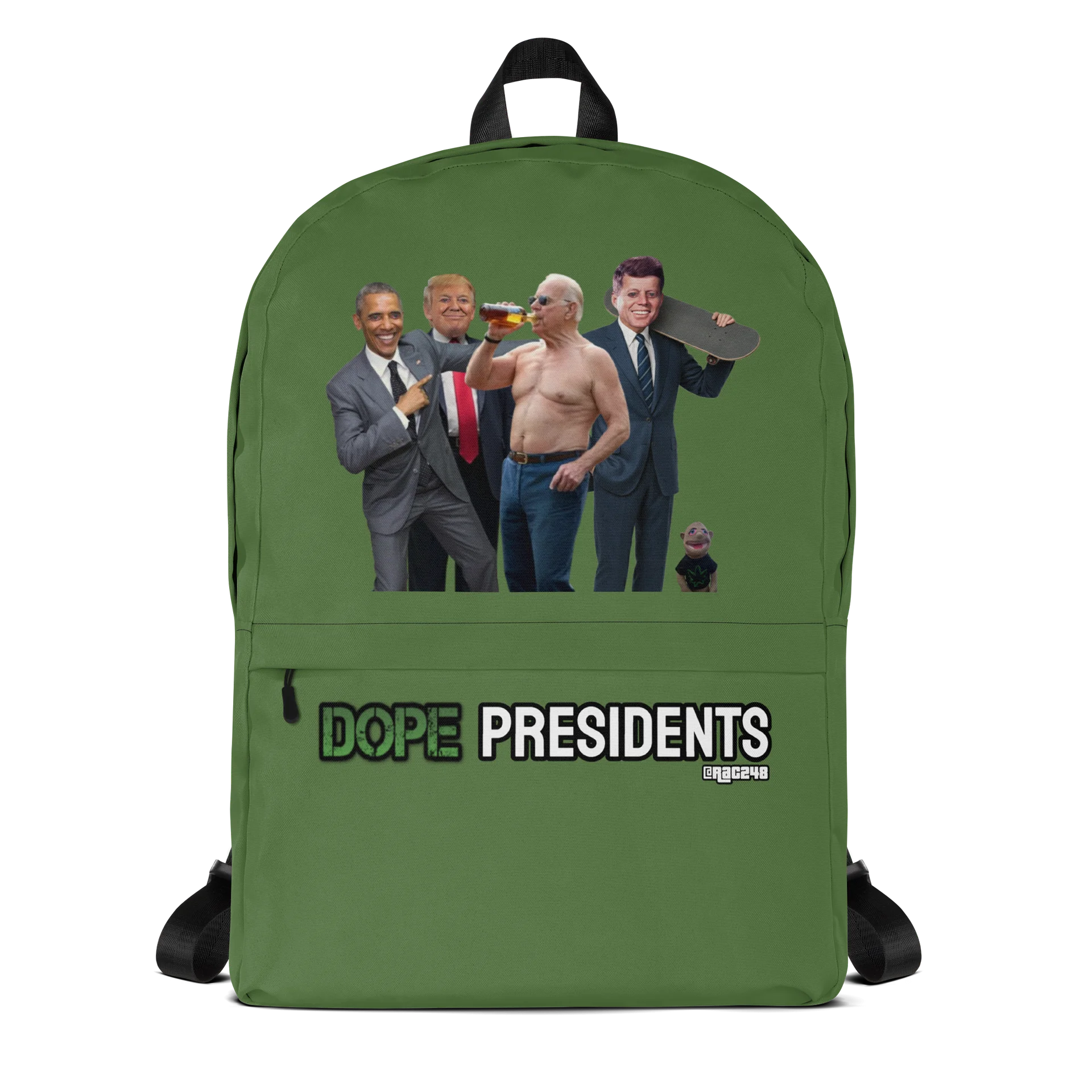 Dope Presidents Backpack product image (1)