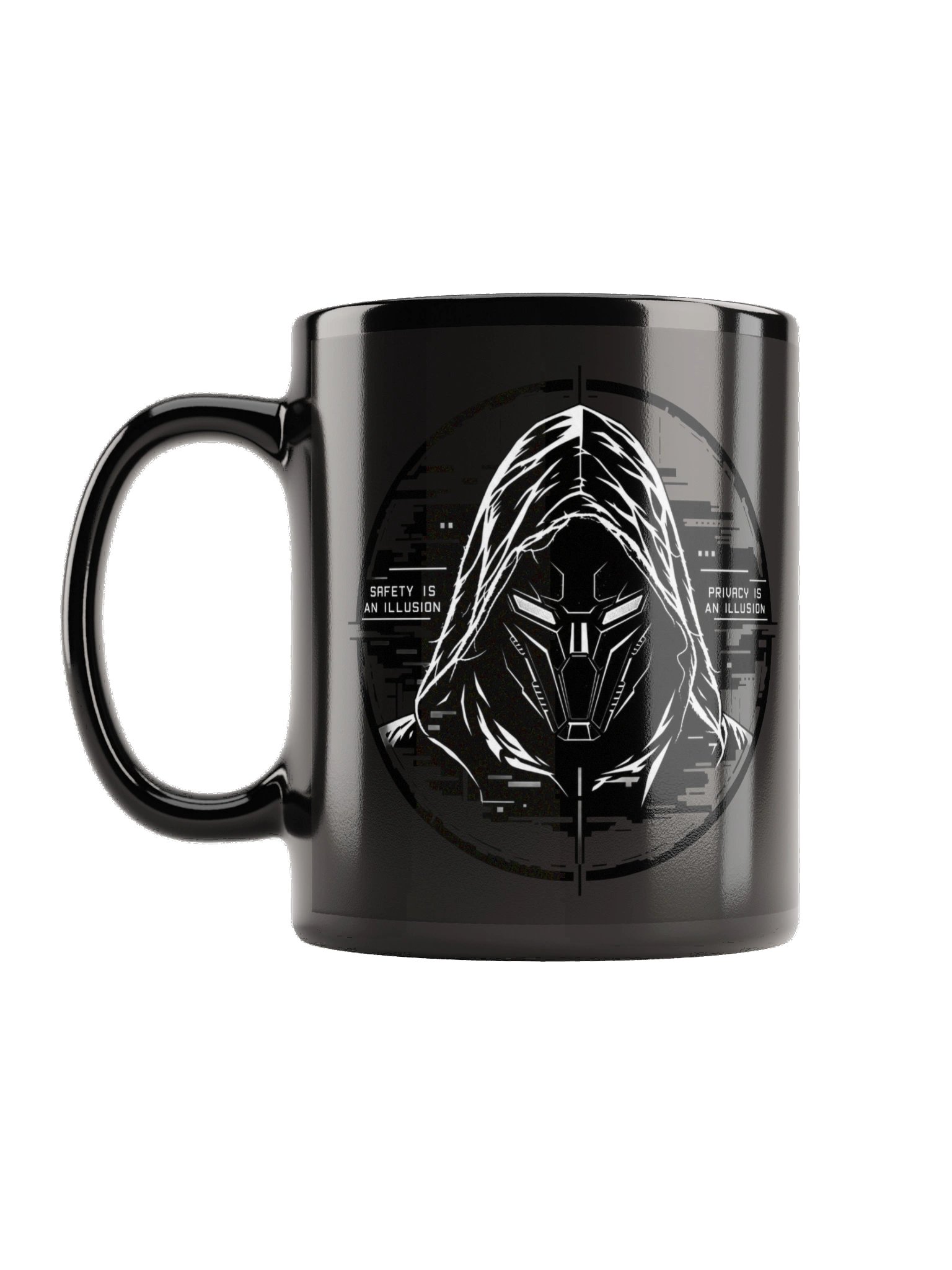 GhostStrats Black + White Mug product image (1)