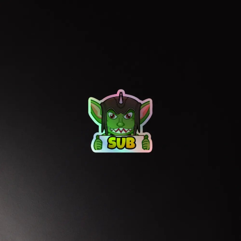 Sub Holographic Sticker product image (4)