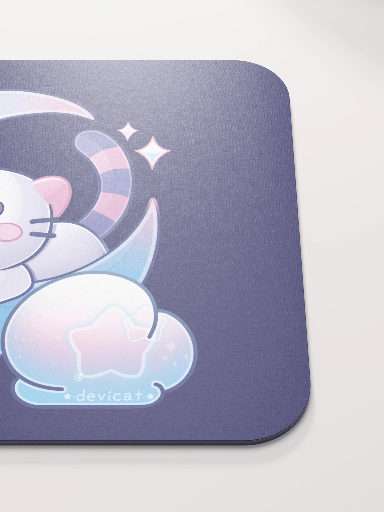 CandiCat on the Moon 2025 Mouse Pad product image (5)