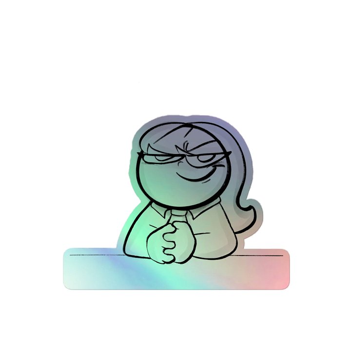 Business Indy Holographic Sticker product image (2)