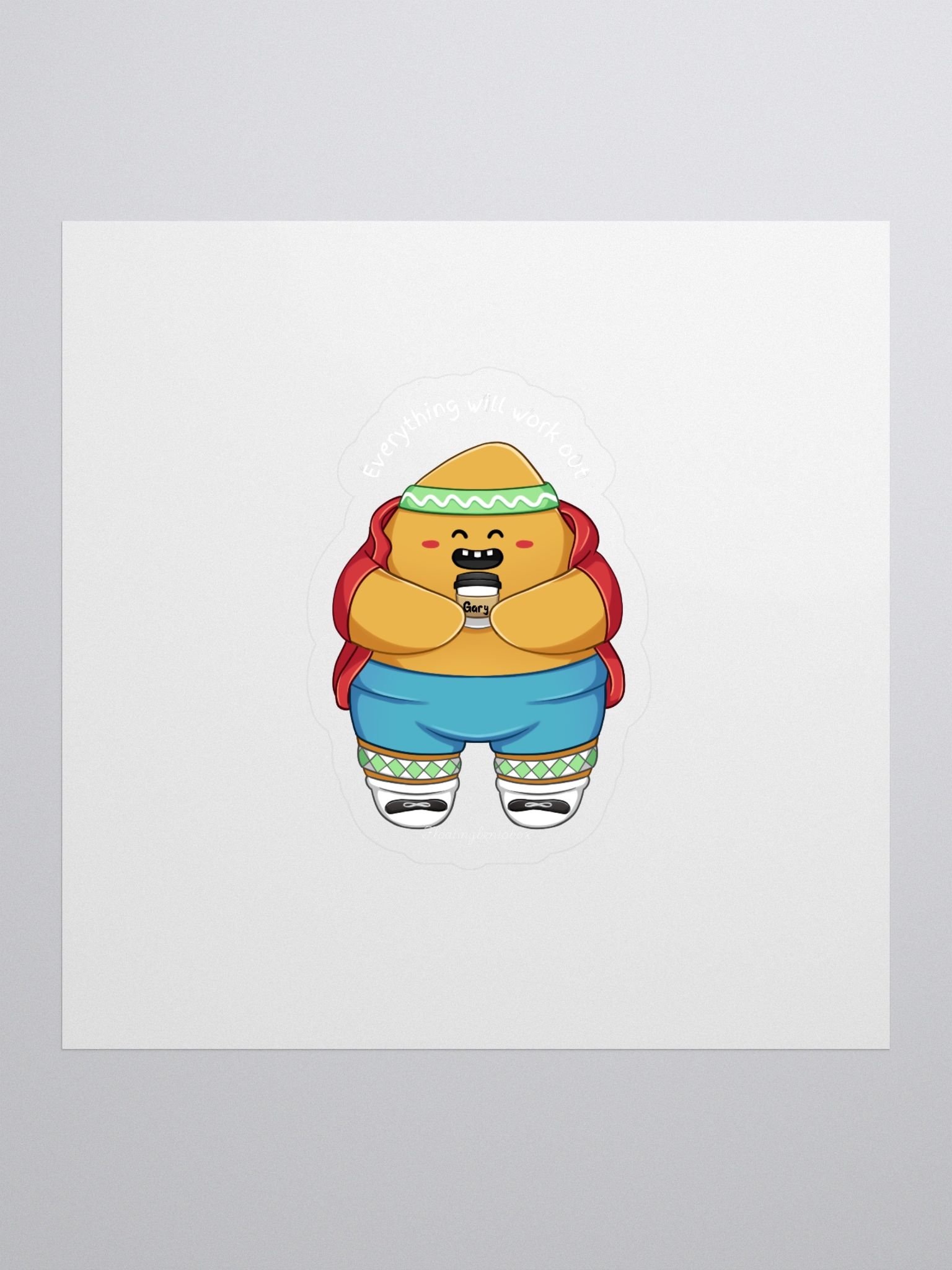 Gary Coffee Sticker product image (1)