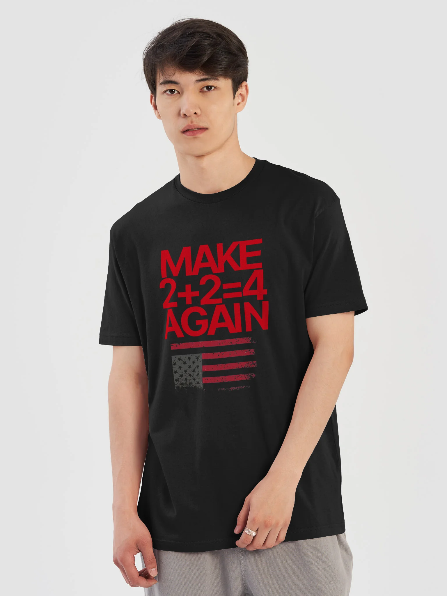 Make 2 + 2 = 4 Again Tee product image (5)