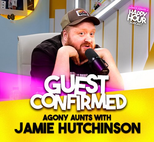 GUEST CONFIRMED 🚨 

He’s back! Tomorrow on the Pod @jamiehcomedy returns and has become our resident Agony Aunt, to decipher ...