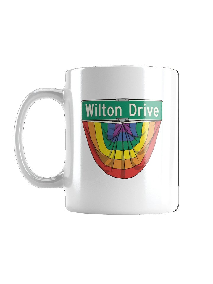 Wilton Drive Rainbow Pride Street Sign Mug product image (3)