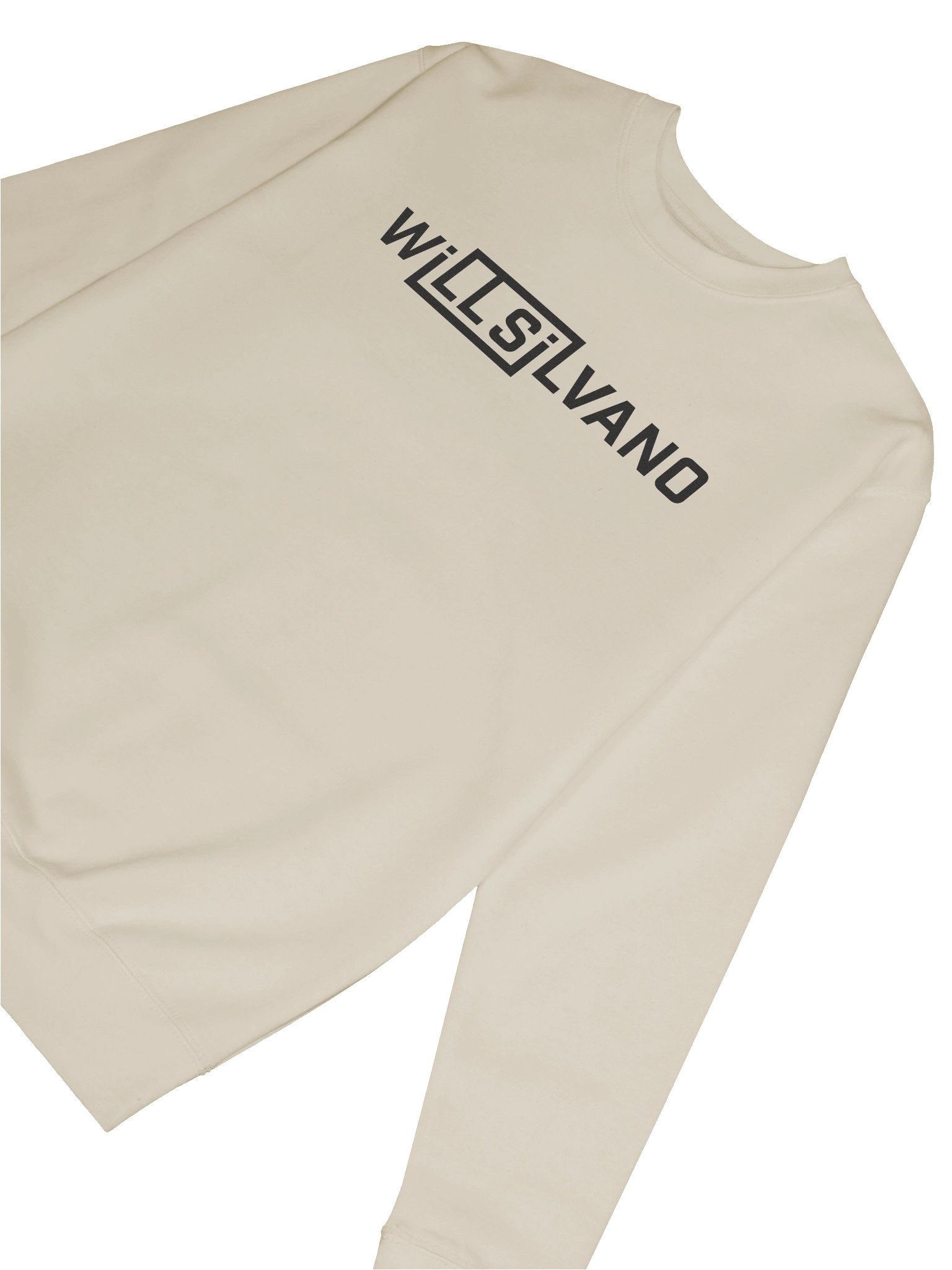 sweater printed logo black product image (6)