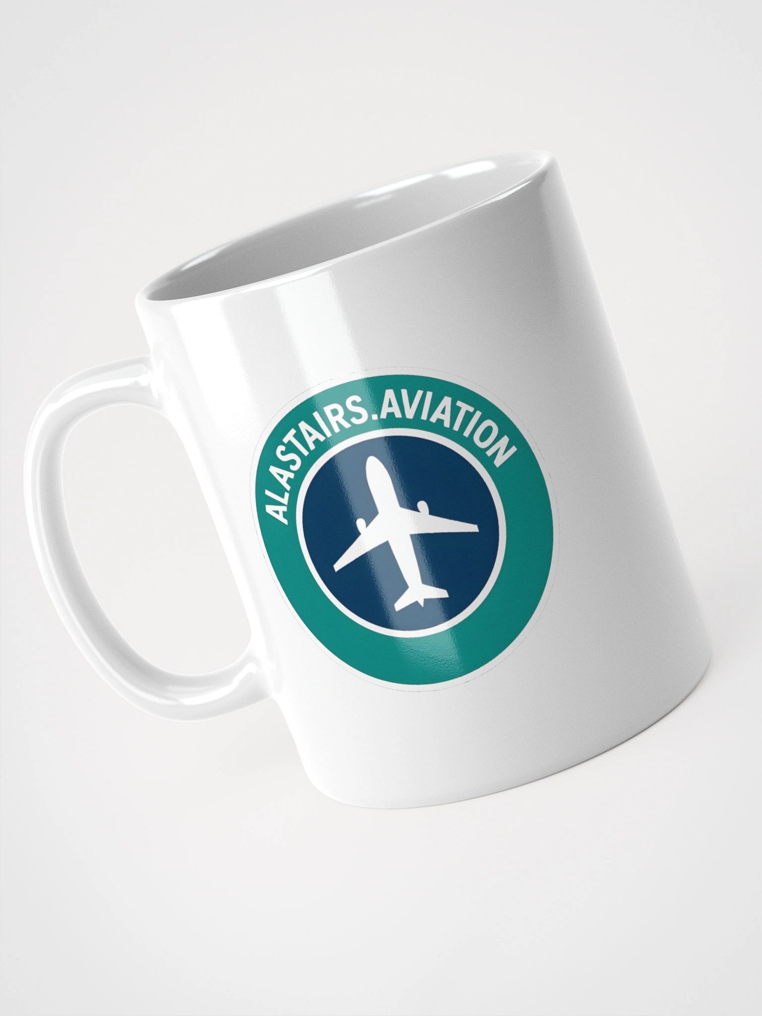 Alastairs Aviation White Gloss Mug. product image (3)