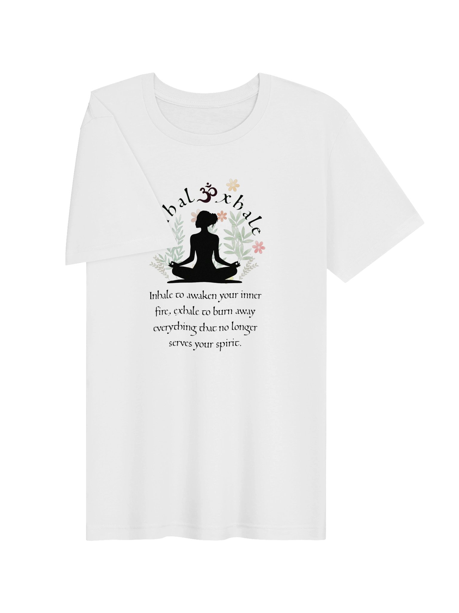Om Floral Wreath Happy Bali Tee product image (3)