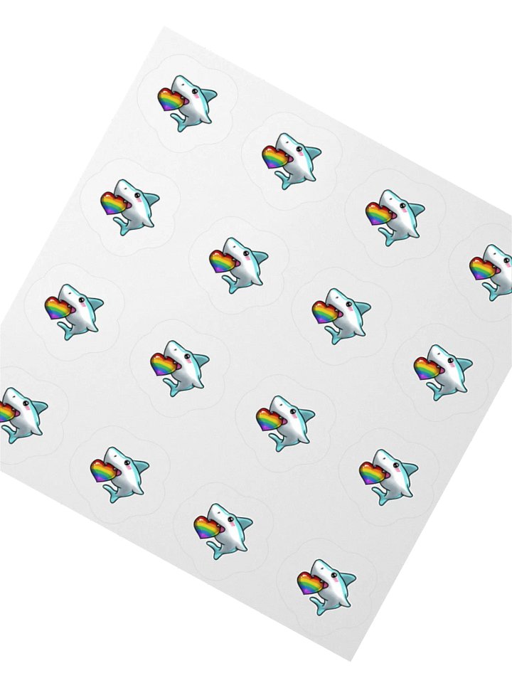 Sharky Pride Sticker Mini Sheet product image (2)