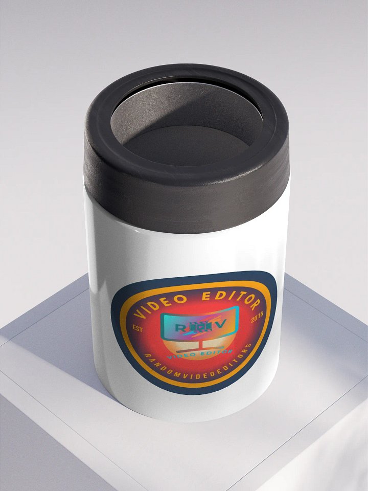 RandomVideoEditors Stainless Steel Koozie v1 product image (2)