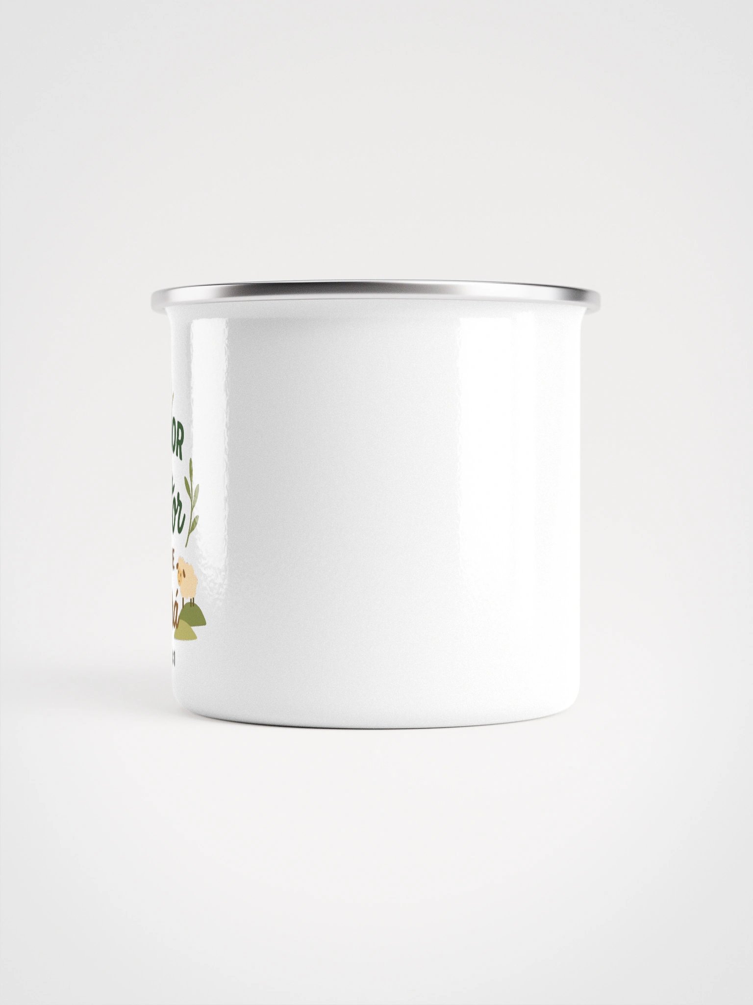 Enamel Christian Mug – “El Señor es mi Pastor” – Spanish Bible Verse product image (2)