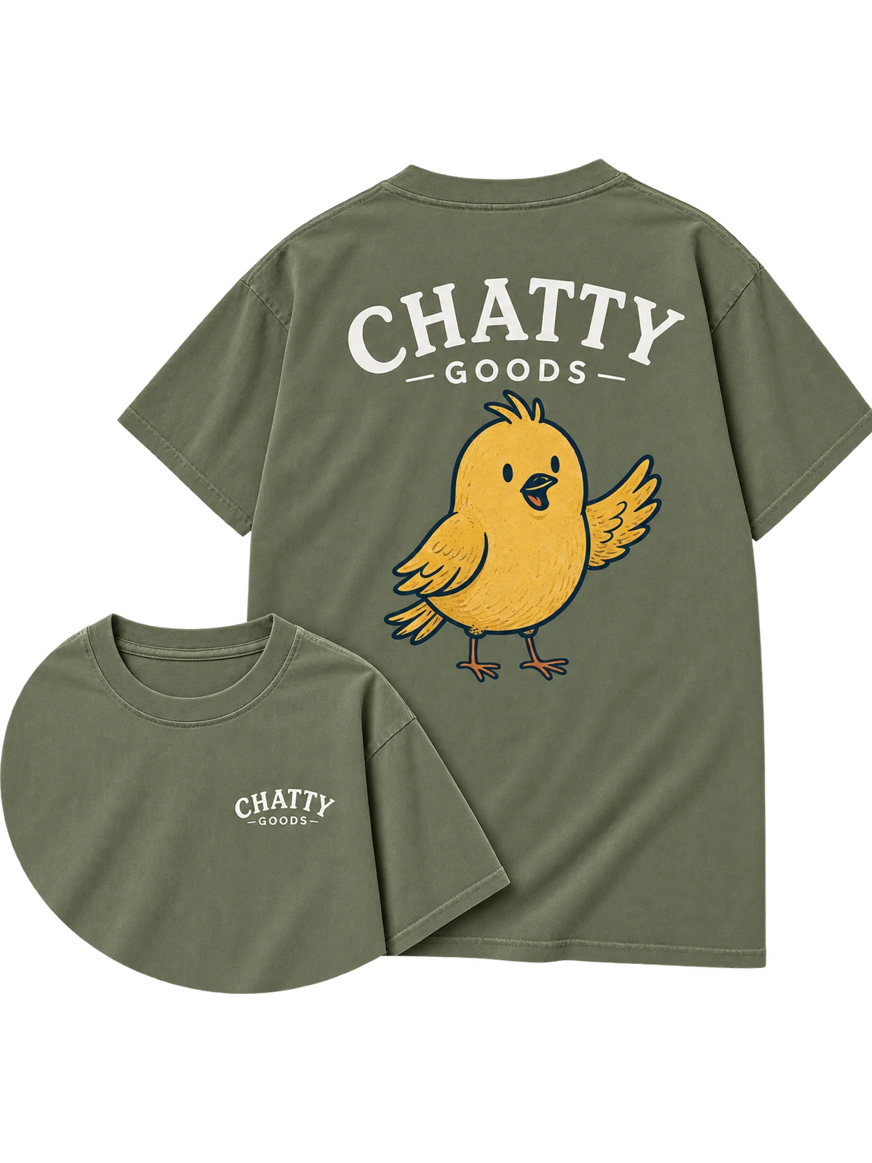 The Bird Tee | Chatty Crew Collection product image (1)