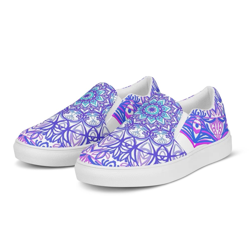 Mandala Magic Women's Slip-On Shoes product image (10)