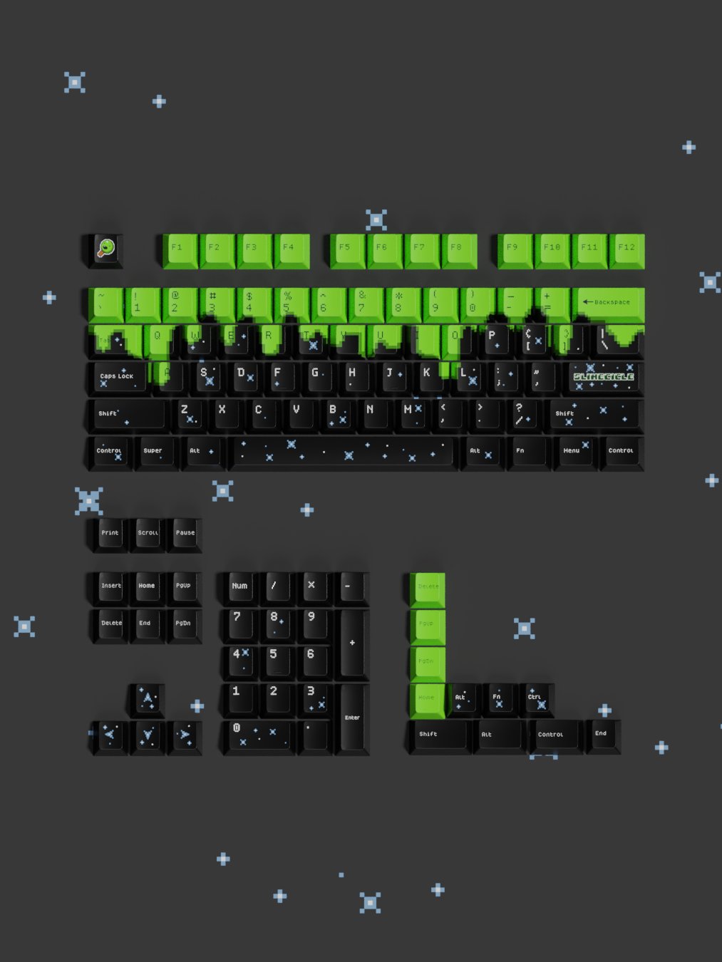 Slimy Keycap Set product image (1)