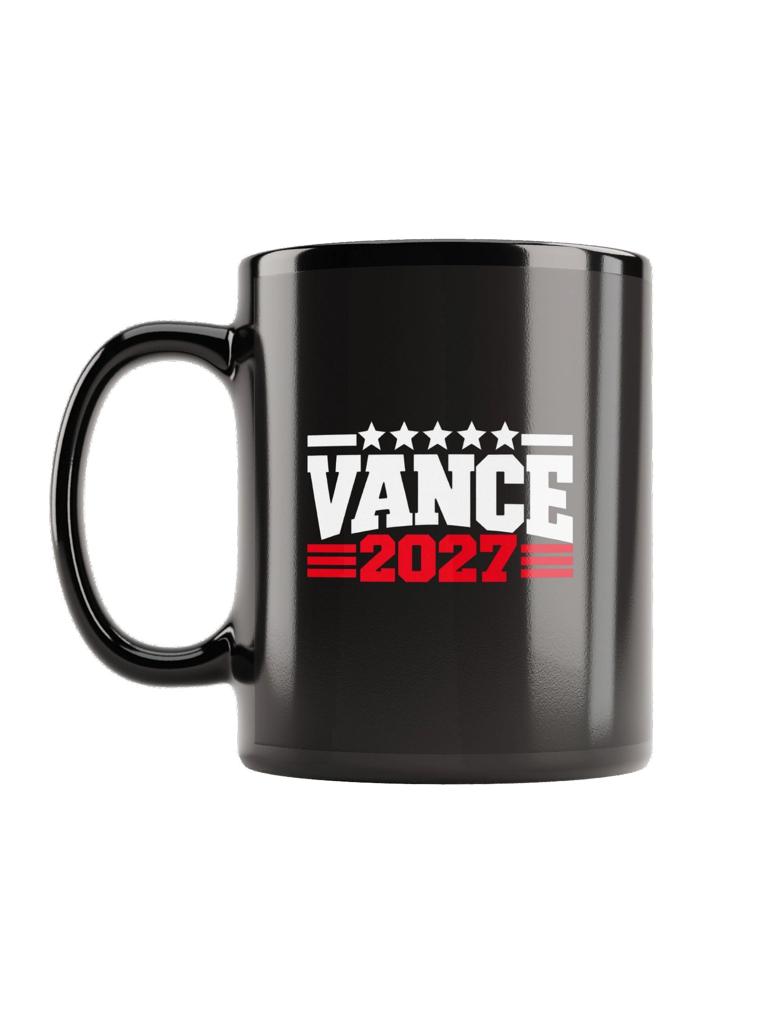 VANCE 2027 Black Glossy Mug product image (2)