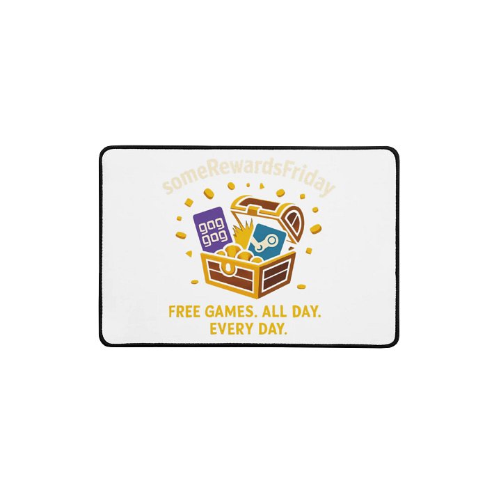 someRewardsFriday Treasure Desk Mat product image (1)