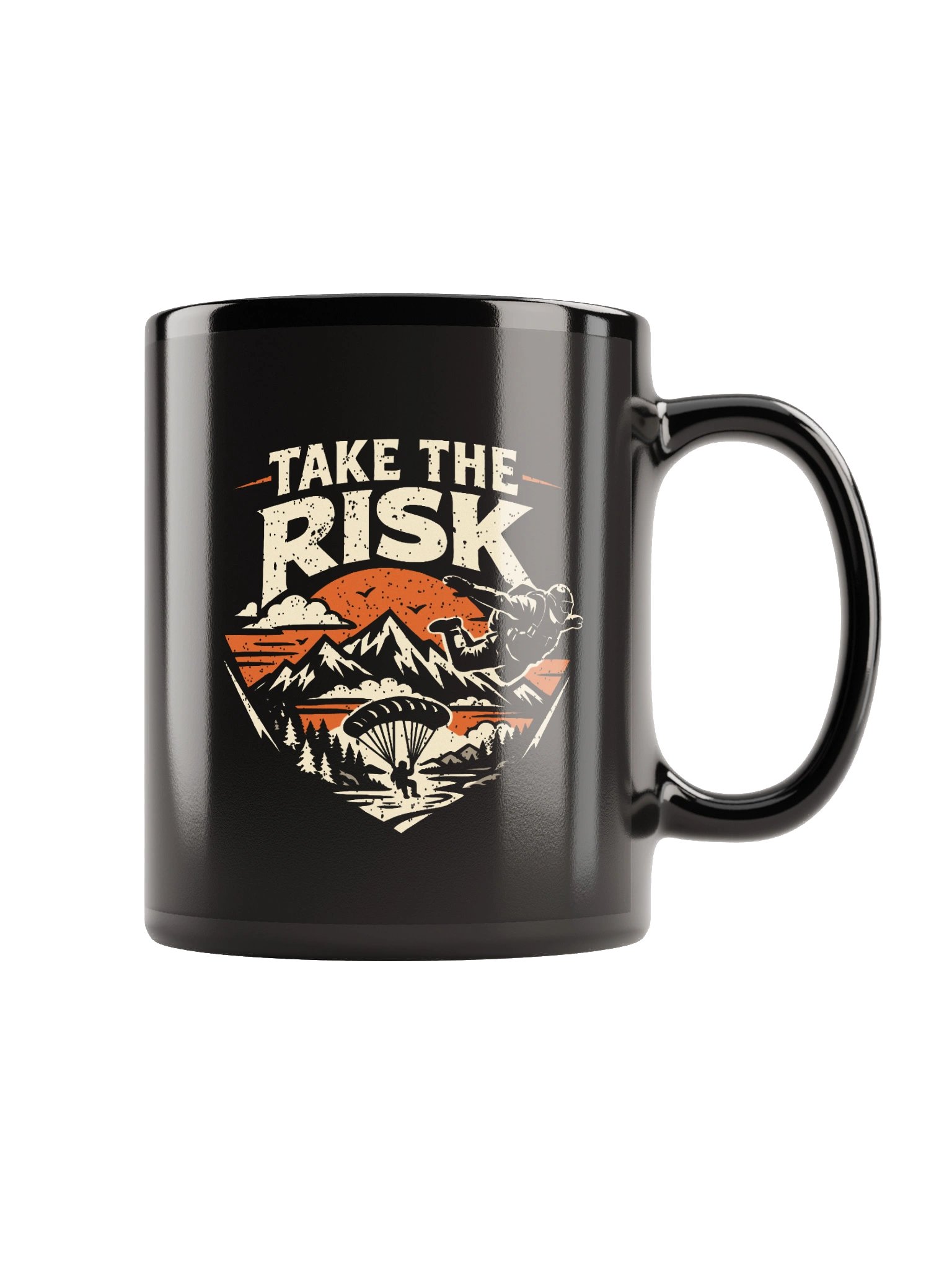 Take the Risk — Adventure Parachute Statement Mug product image (1)