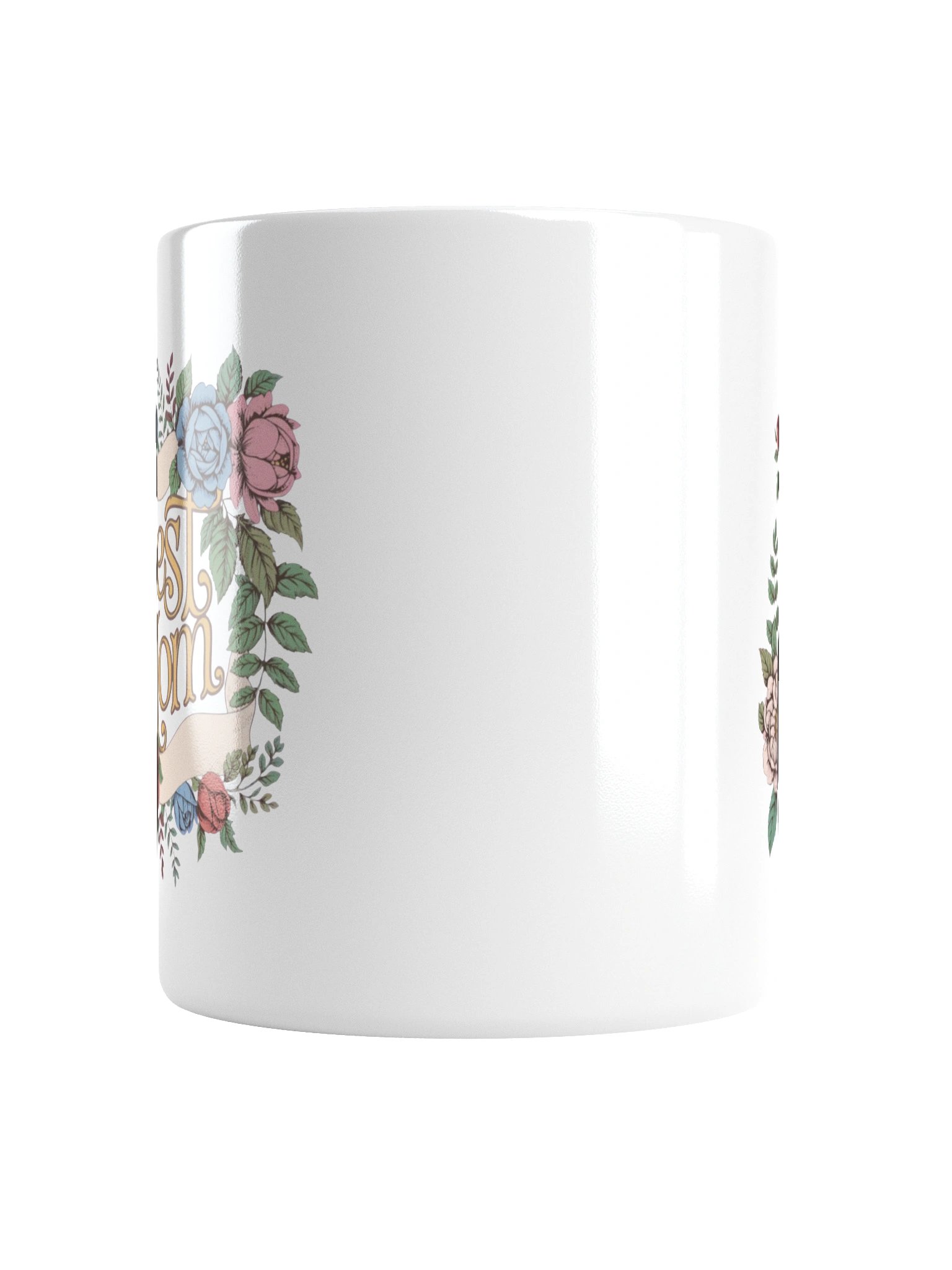 Vintage Floral Best Mom Coffee Mug product image (2)