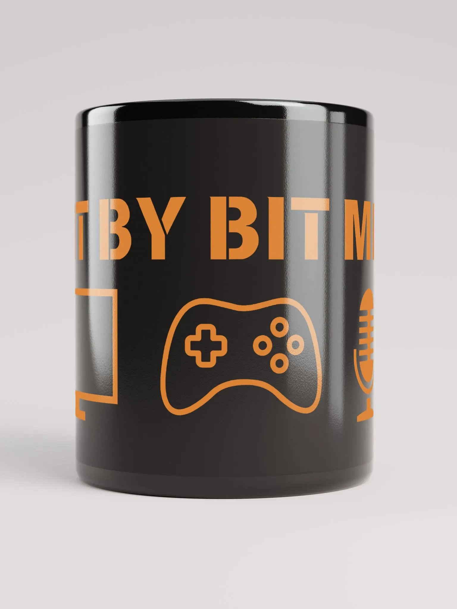 Bit By Bit Media Mug (Black) product image (5)