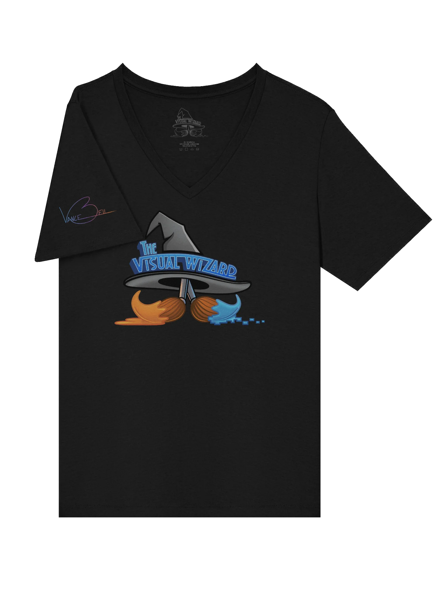 The Viz Wiz Logo (Full Color) Signature Series Women's V-Neck product image (33)