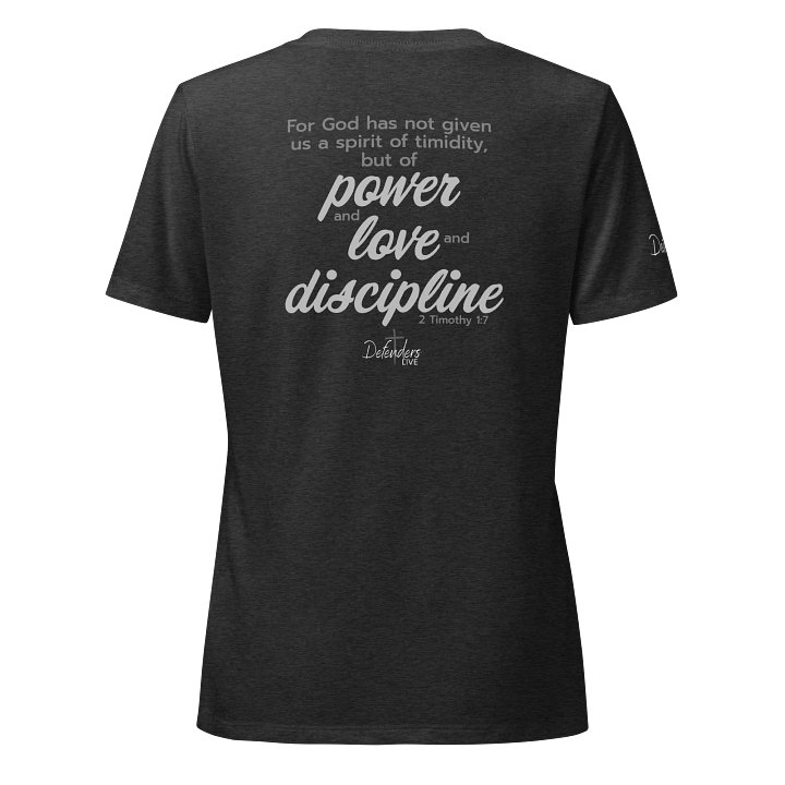 Defenders LIVE Spirit Script Feather Flow Women's V-Neck T-Shirt product image (1)