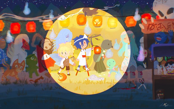 Yokai Matsuri Print product image (1)