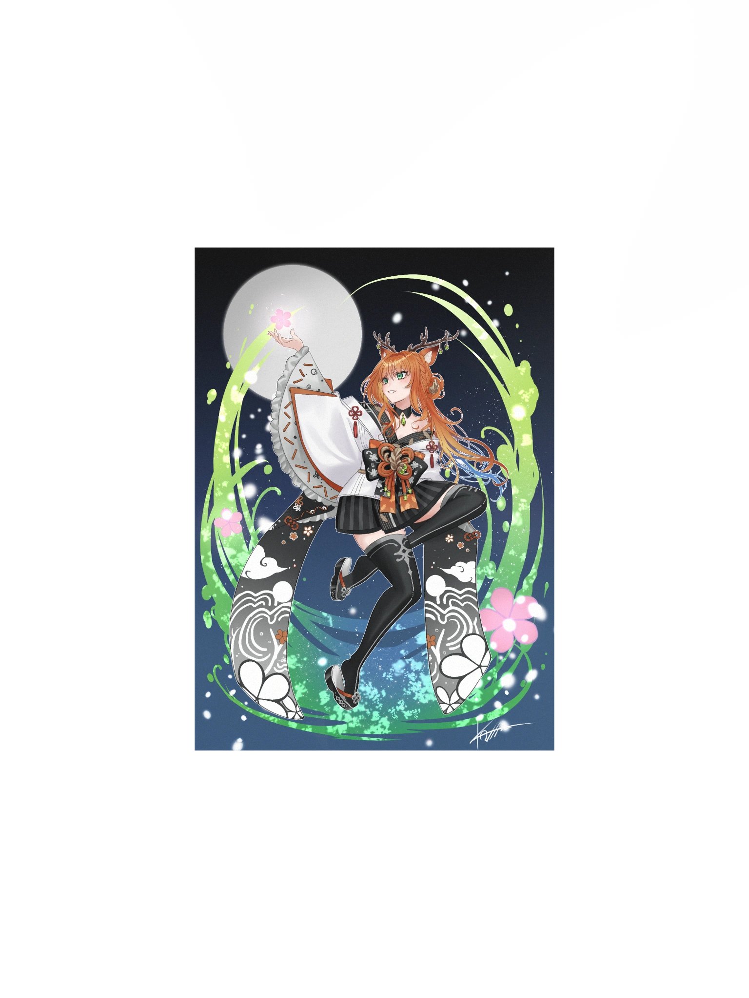 "Moonlight Alchemist" Matte Poster product image (1)