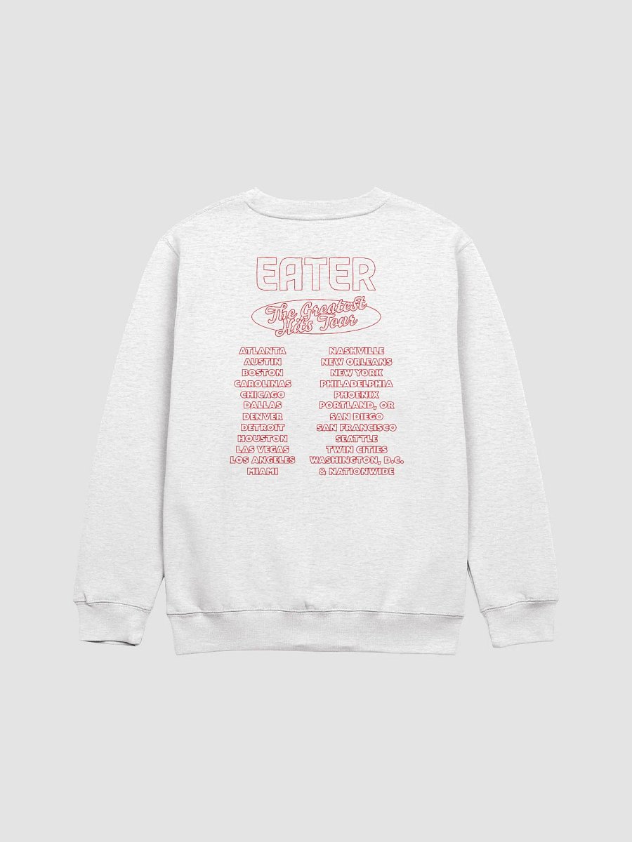 Eater Concert Crewneck (Red Ink) product image (2)
