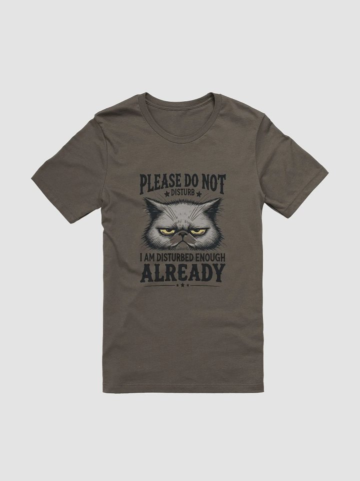 "Please Do not disturb" t-shirt product image (17)