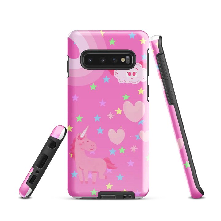 whimsical Unicorn Rainbow Tough Case product image (1)