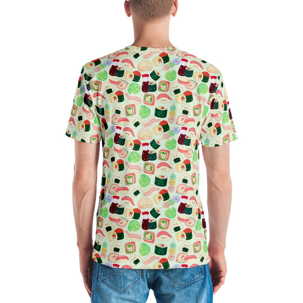 Mint Kawaii Sushi T-Shirt product image (3)