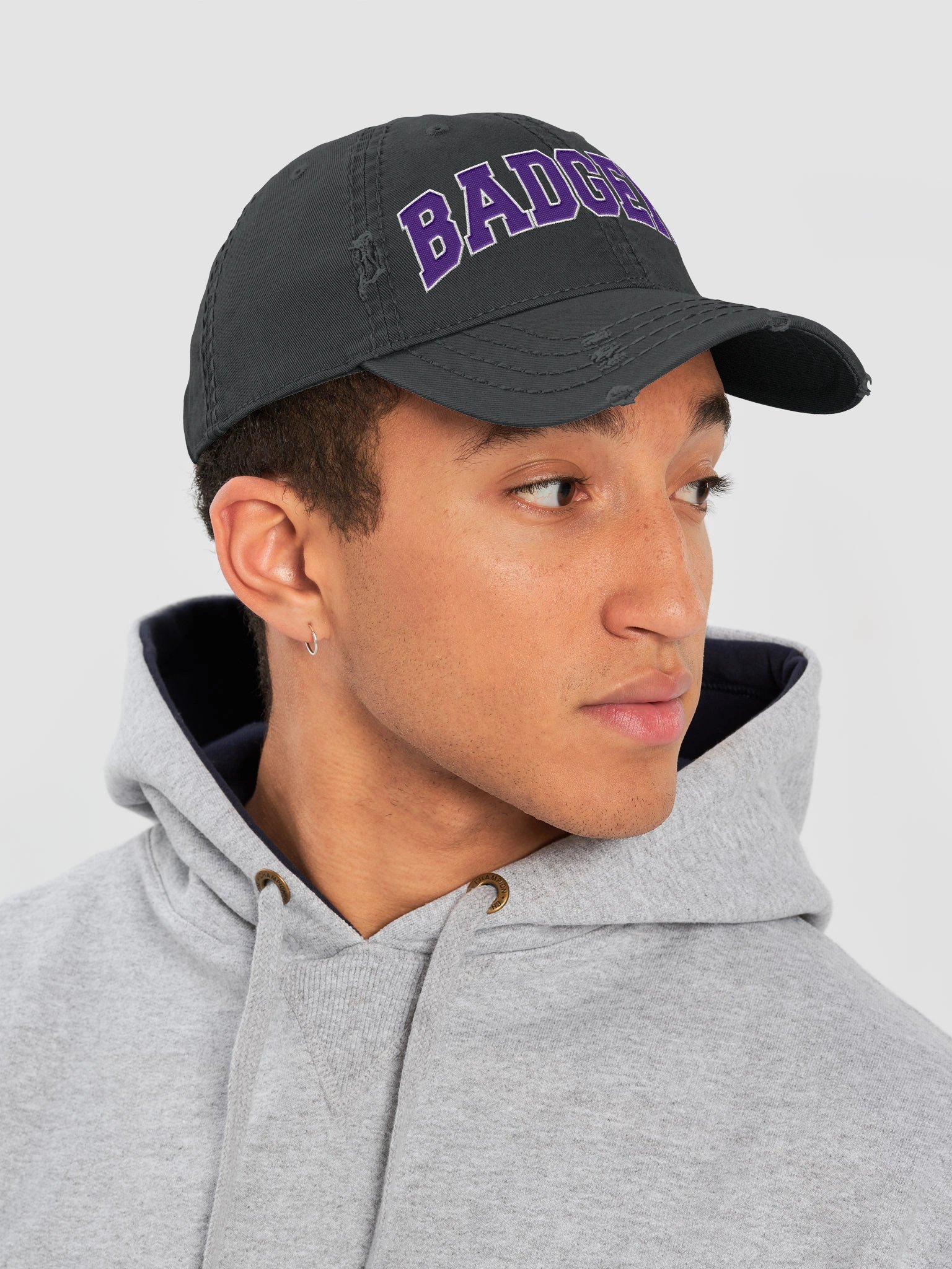 Badgers Distressed Collegiate Hat product image (19)