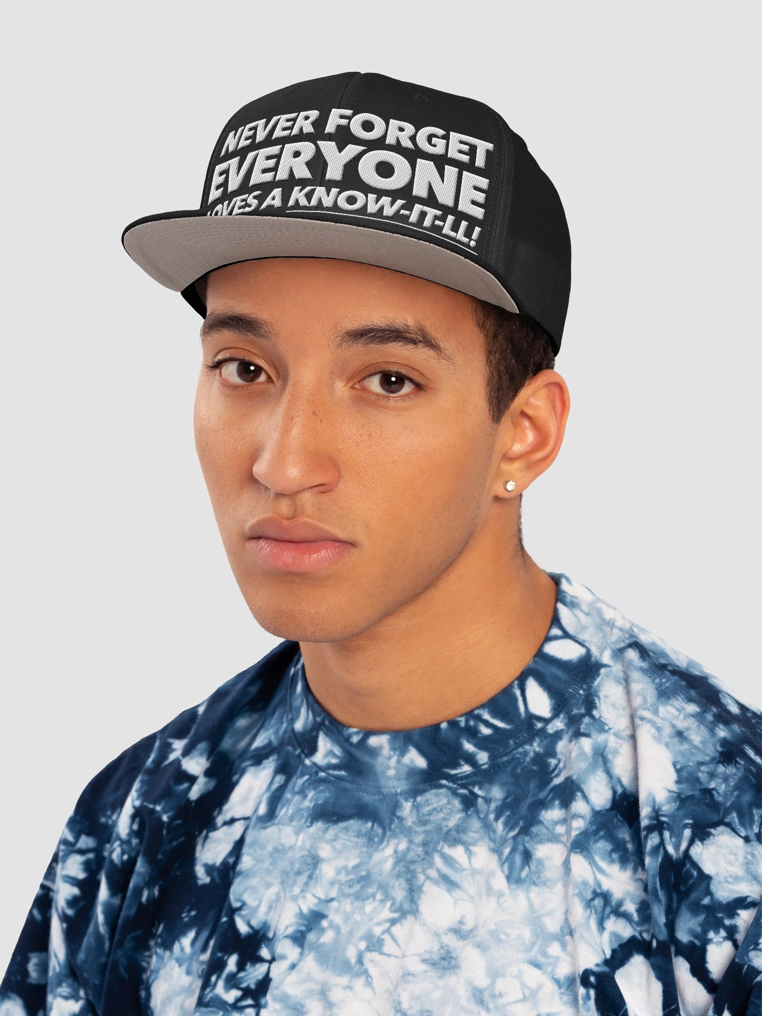 Know-It-All Nation Snapback Cap product image (6)