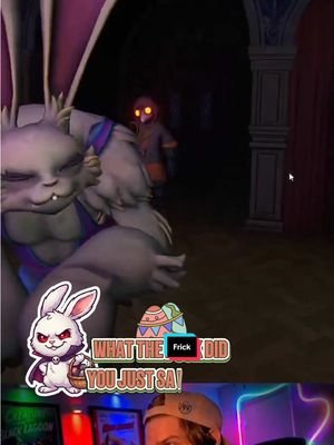 I hate the Easter bunny in mimesis, but he wasn’t supposed to hear it. It all happened so fast. #mimesis #friendslop #horrorgame #funny #twitchstreamer 