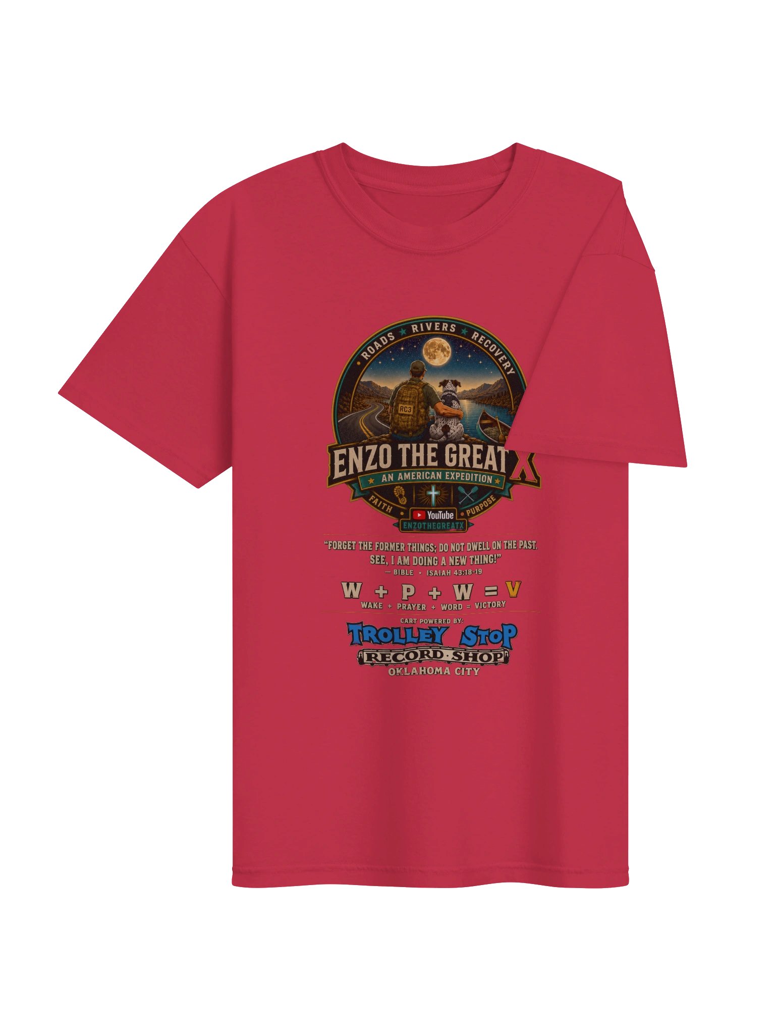 Enzo The Great X — Roads • Rivers • Recovery Tee product image (17)