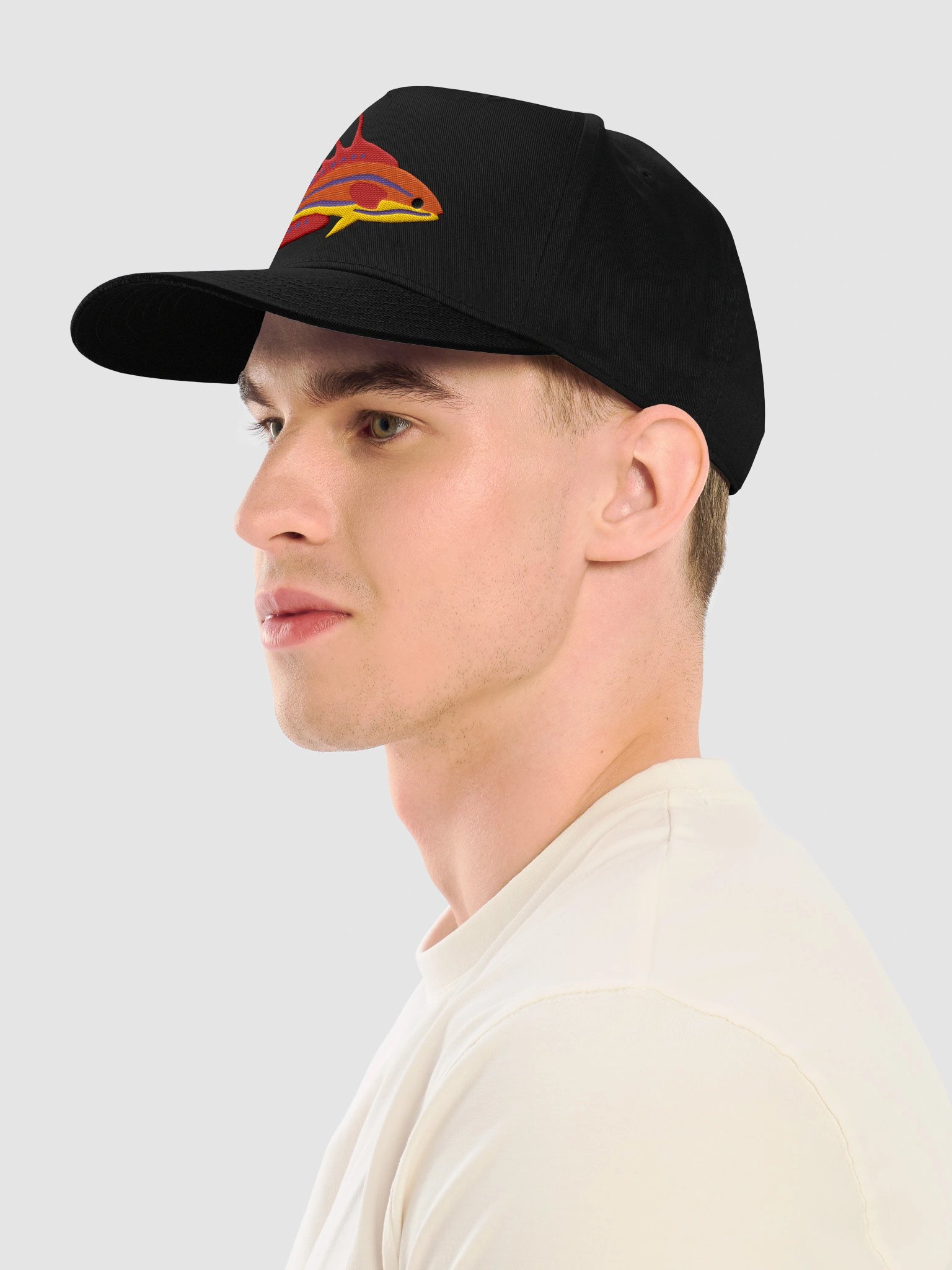 Carpenter's Wrasse Mid-Profile Baseball Cap (Embroidered) for Reef and Marine Aquarium Lovers product image (3)