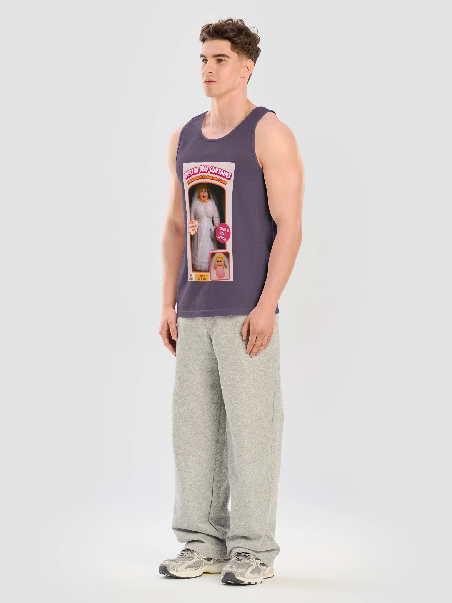 666 Toys | Bertha Beef Curtains | Comfort Colors Unisex Garment-Dyed Tank Top product image (3)