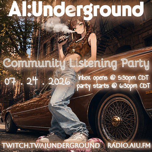 Playlist art for my party last friday - was a blast :) Maybe ill catch you next week <3