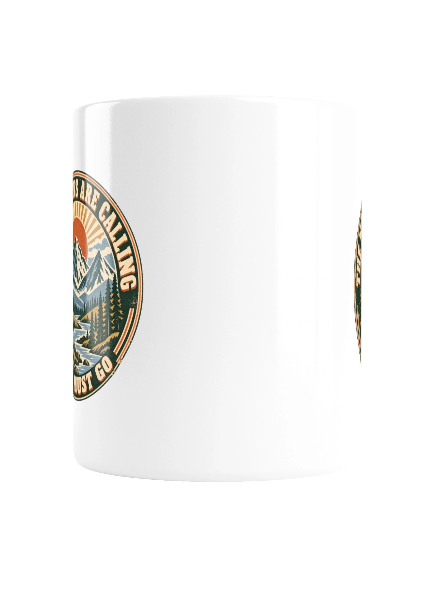 The Mountains Are Calling Ceramic Coffee Mug product image (3)