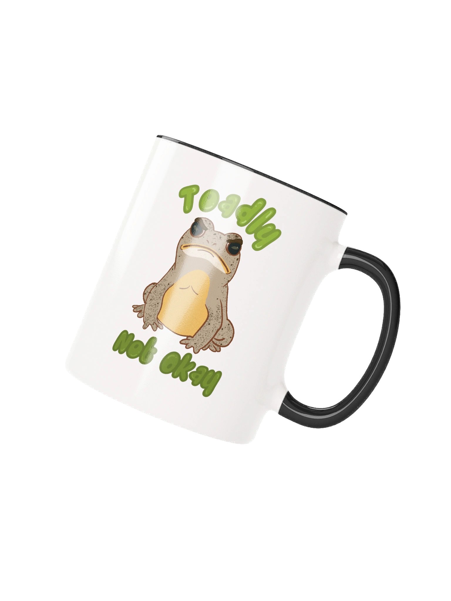 Toadly Not Okay - Colored mug product image (3)