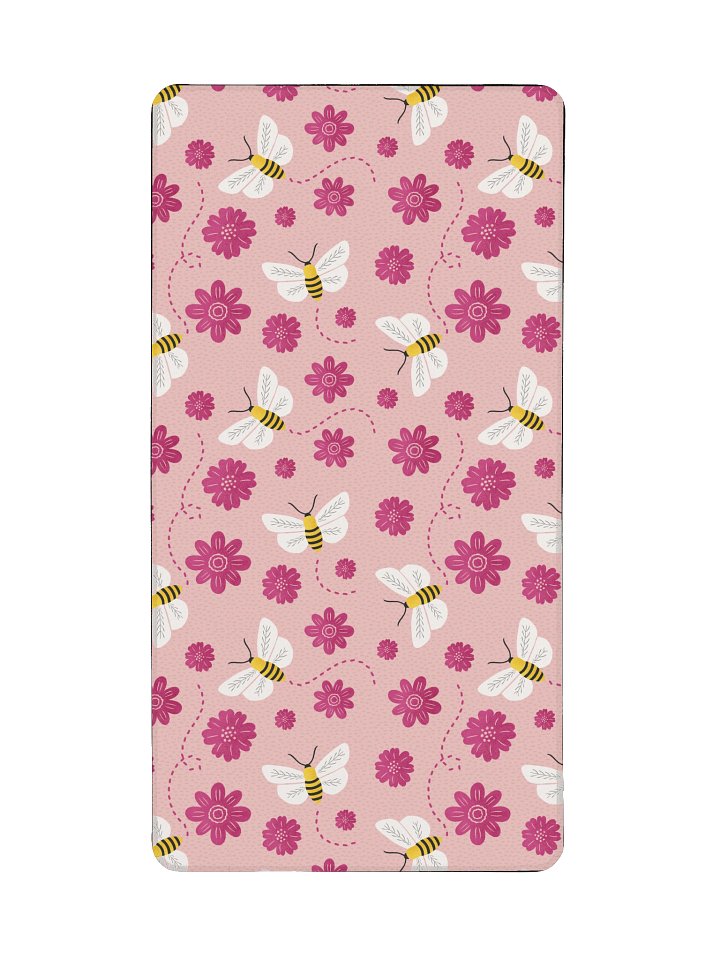 Little Pink Bees Desk Mat product image (2)