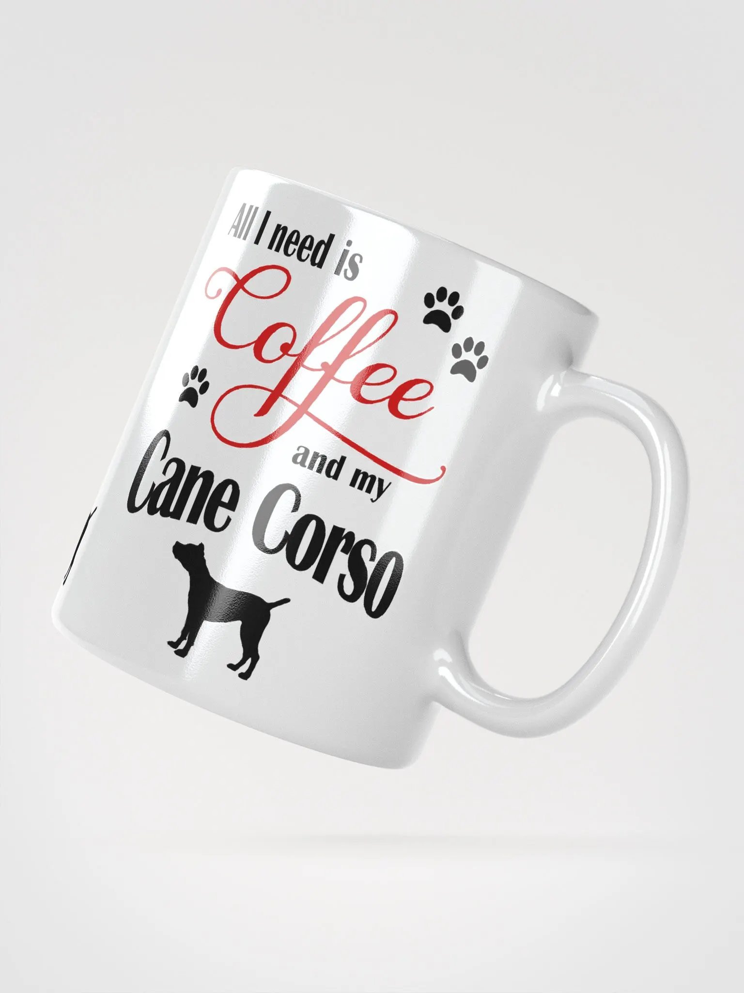 Coffee and my Cane Corso Mug product image (2)