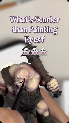 Painting eyes on miniature can be really challenging. Beside a good brush tip, having a good handle to stabilize your hand he...