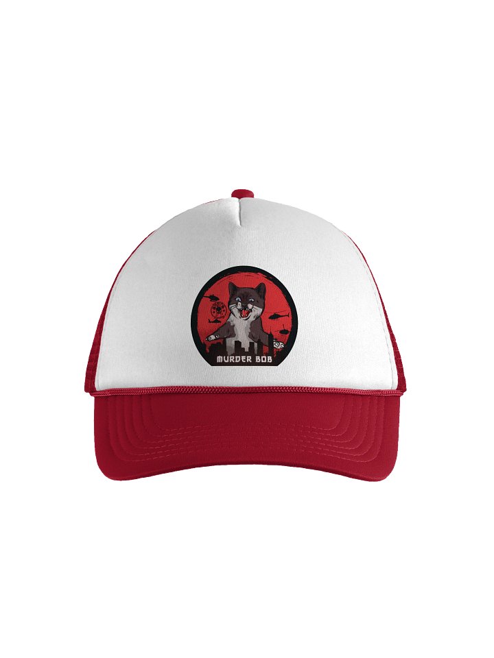 Murder Bob as CatZilla Foam Trucker Hat product image (1)