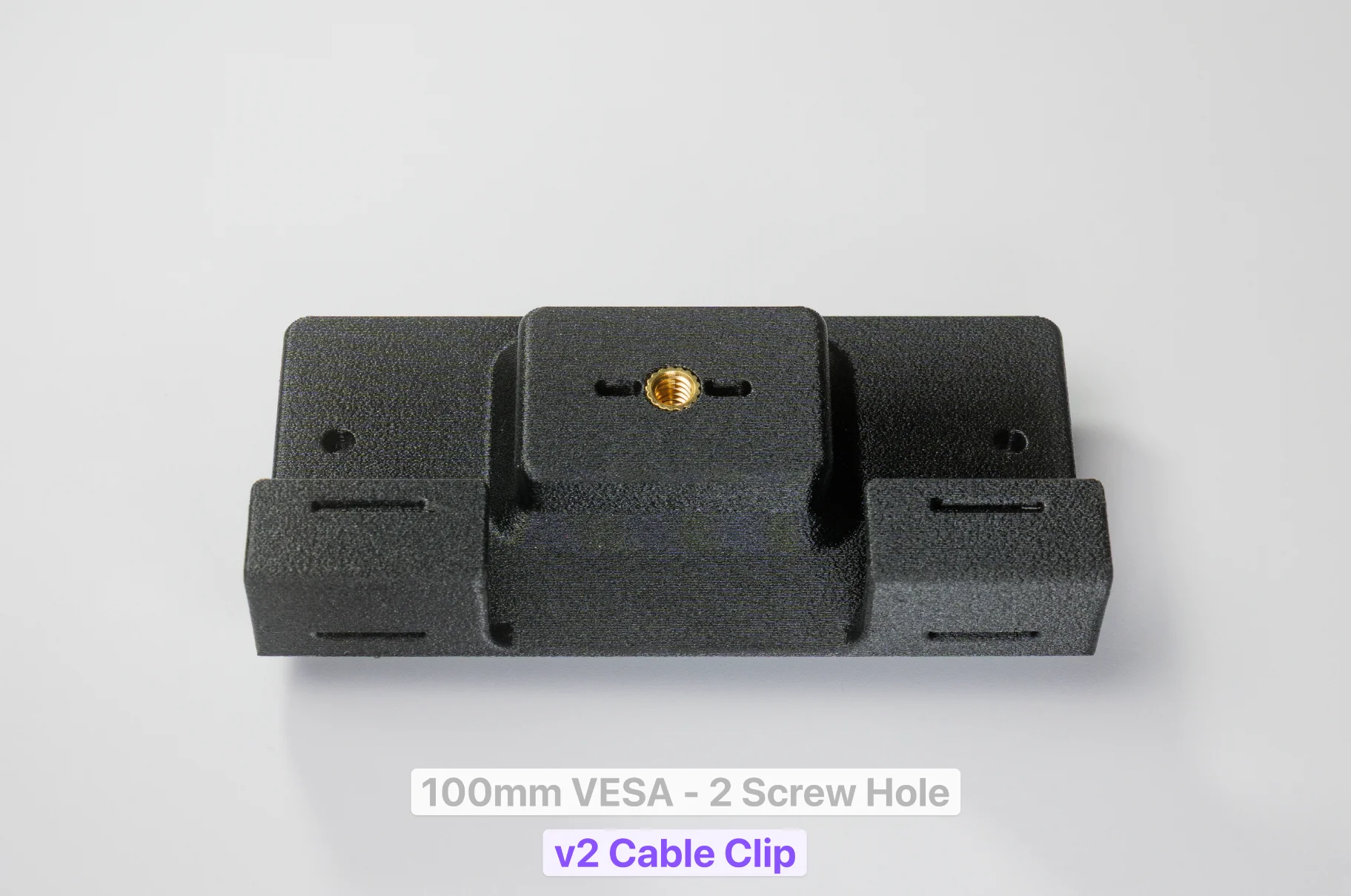 VESA 100mm to 1/4"-20 Adapter (2-screw) product image (2)