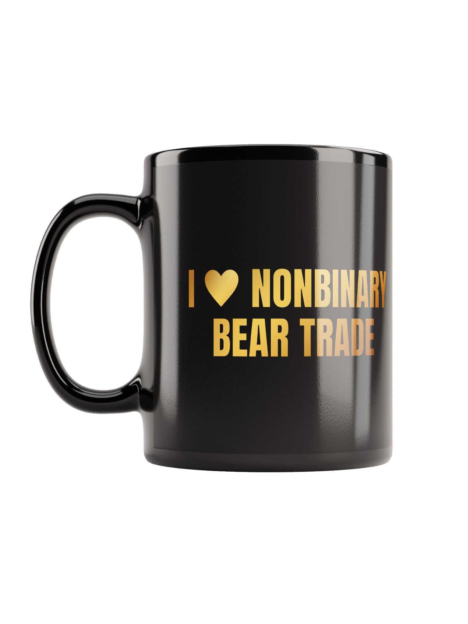 I Heart Nonbinary Bear Trade Mug product image (2)
