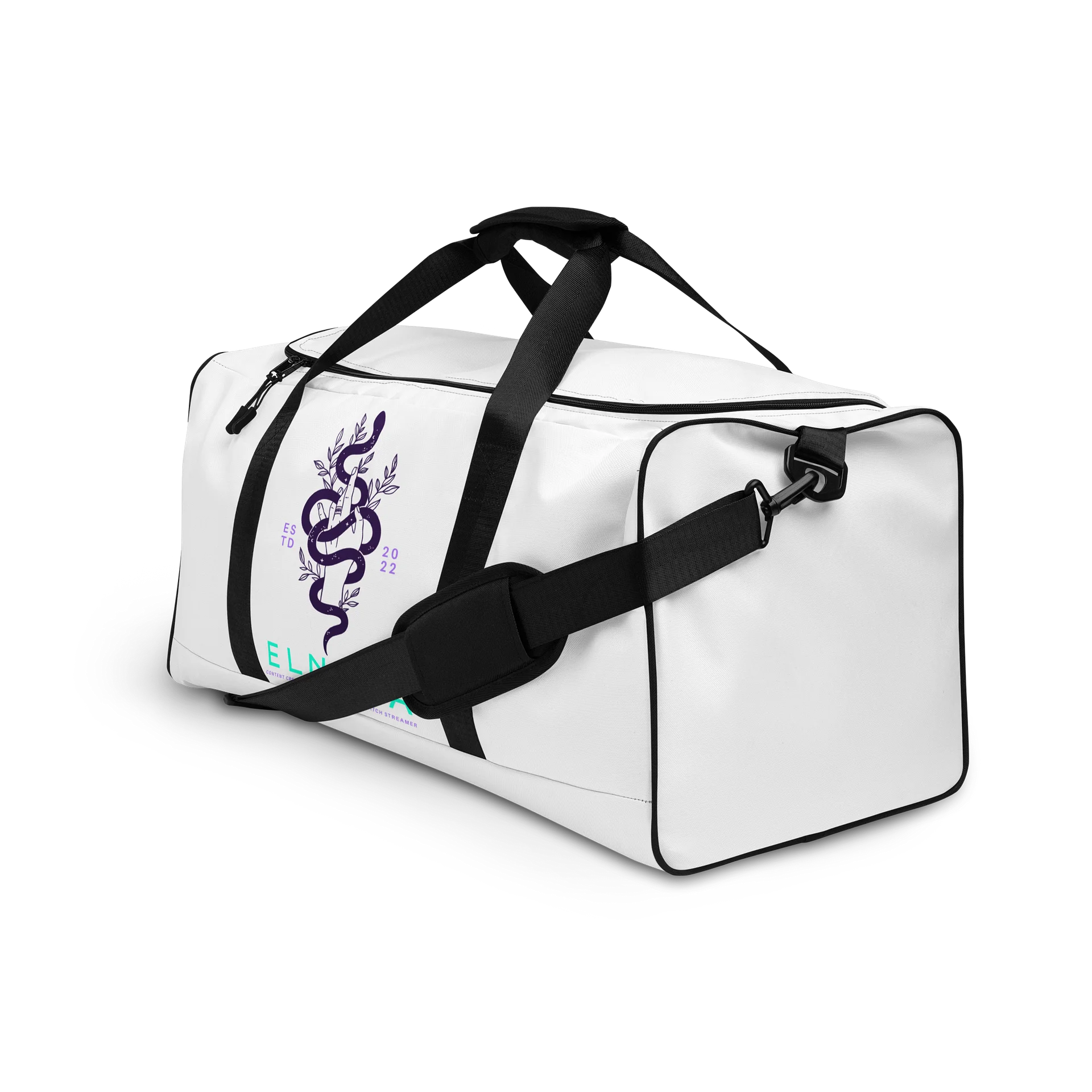 El Snek Logo Good Vibes Duffle Bag product image (3)