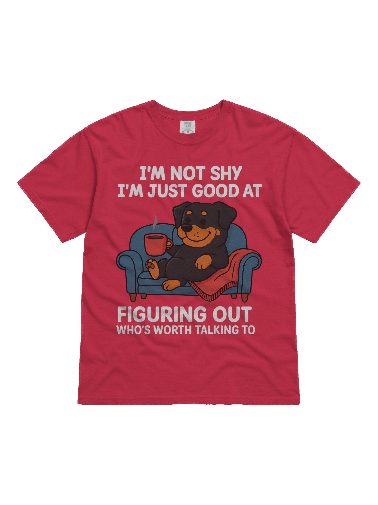 Shy Rottweiler Tee Tee product image (9)